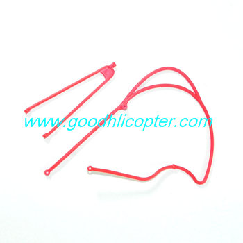 jjrc-v915-wltoys-v915-lama-helicopter parts Connecting support line (red) - Click Image to Close